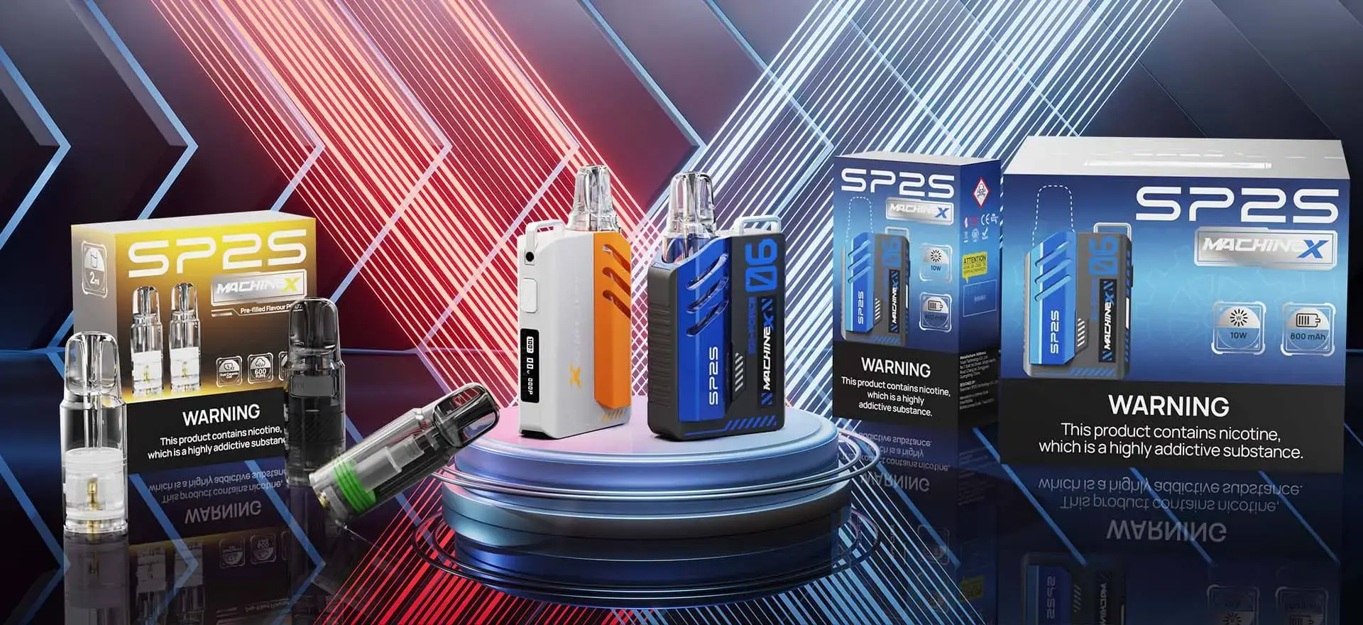 Sp2s Max 充電式方塊主機 - BA Vape 台灣電子菸專賣|主機、煙彈、一次性電子煙